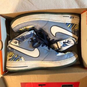 Nike AF1 Mid PRM Michael Vick Sz 10.5